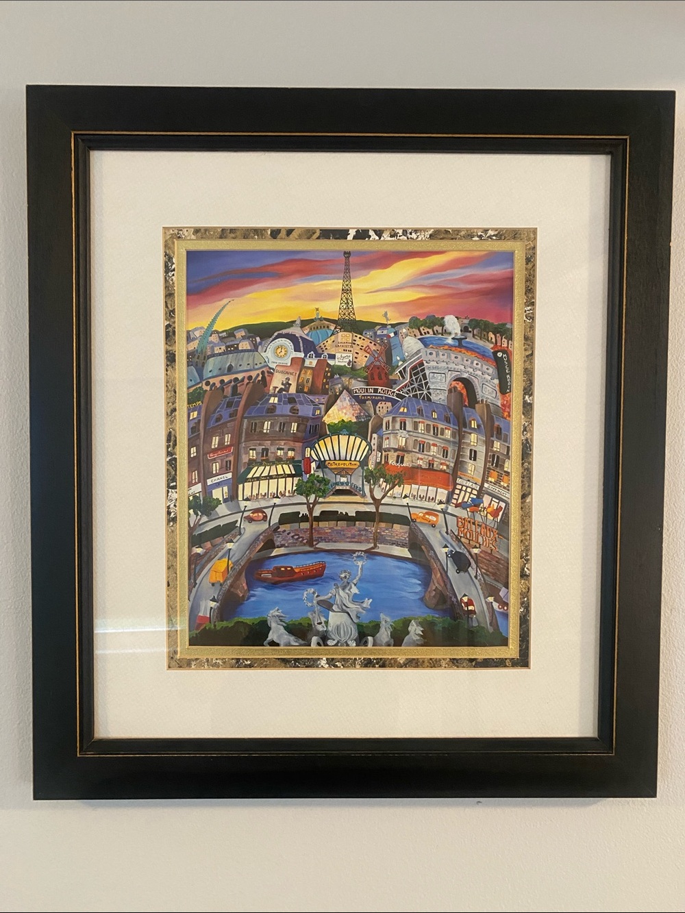 Linnea Pergola “April in Paris” published Print distributed H. W Rhinehart, NYC